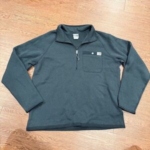 The North Face Men's Charcoal Zip-Up Sweater